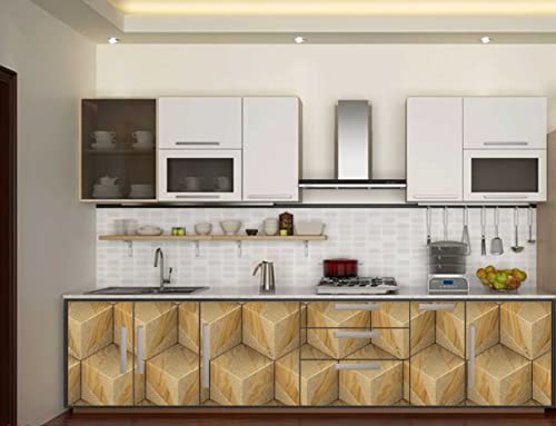 Image of Cabana Homes PVC Self-Adhesive Wallpaper, 45 x 125 cm (6 sq. ft) Made in India