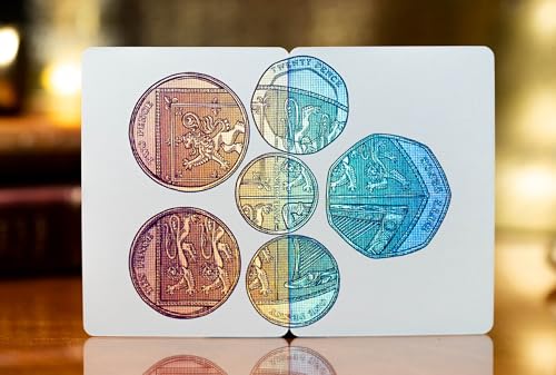 Naipes Póker Kings Wild Project British Pound Sterling miniatura 5