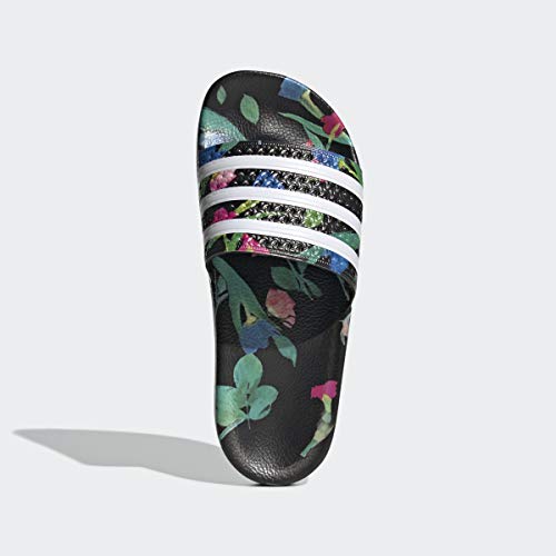 Image of adidas Womens Adilette Slide Casual Sandals Casual - Orange