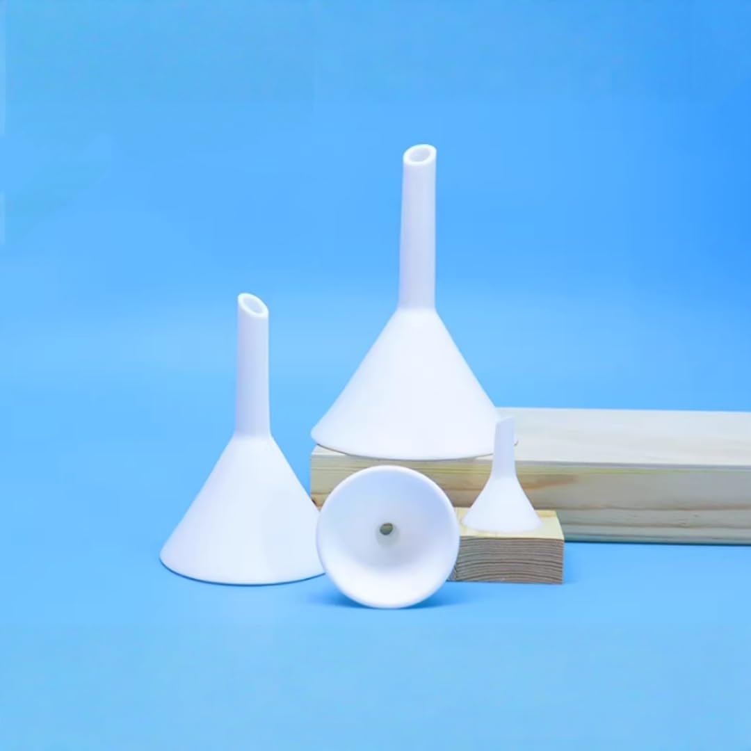 Embudo de PTFE, herramienta de filtración de laboratorio cónica de 32-160 mm(D130mm)