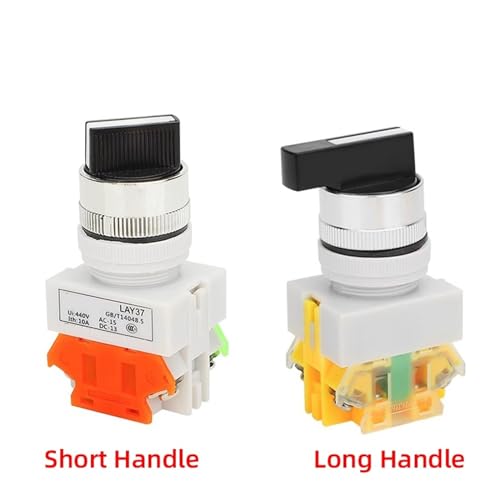 Sélecteur deux positions LAY7 pour sécuriser vos circuits 22mm - 5