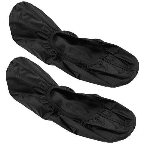 HONMEET 2pcs Water Proof Anti-Slip Shoe Covers for Bowling Sneakers Outdoor Protector