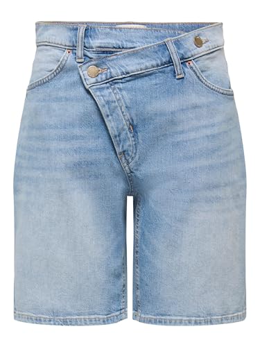 Short DNM Only Onlcrossover MW jean taille mi-haute mode denim femme
