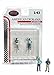 Racing Legend 1950s Theme (Set of 2) Diecast Figures for 1/43 Scale Models by American Diorama AD-76447