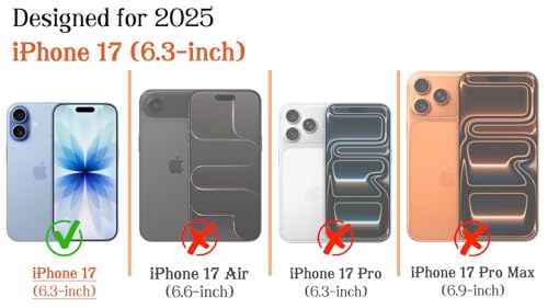 Coque iPhone 17 antichoc MagSafe fine en polycarbonate rigide anti-rayures - 5