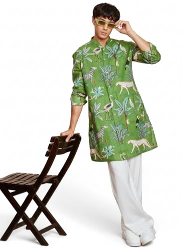 Image of Men's White Korean Cotton Pant | Baggy Pajama for Kurta | Loose Fit Pajama for Kurta |