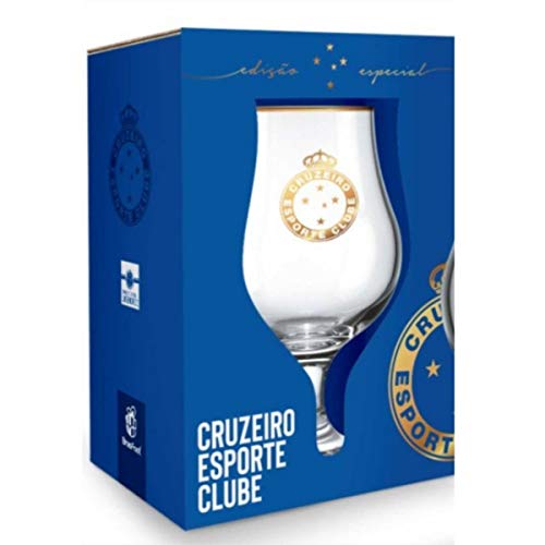 Taça Dublin Cerveja 400ml - Cruzeiro Série Ouro Brasfoot