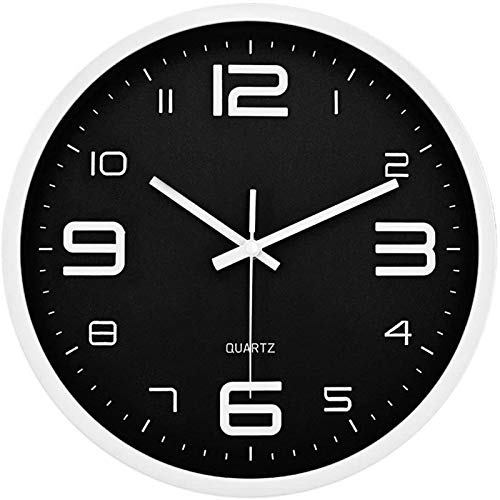 JUSTUP Horloge murale moderne avec cadre Cover