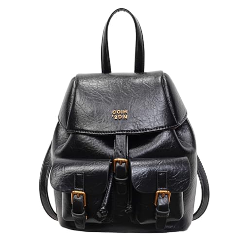 Sac a dos femme AINUOEY en cuir PU sac a main original ados bandouliere ensemble