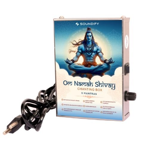 Soundify Shiv Ji Mahadev 9-in-1 Mantra Chanting Box (Metal) - Review, Price and Buying Guide