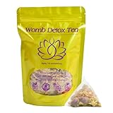 Hiherbs Womb Detox Fertility Tea for Women to Get Pregnant Fast, Herbal Fibroid Tea 10 Pcs Tea Bags Help to Relieve Menstrual & Period Cramps Uterus Warmer and Cleanse