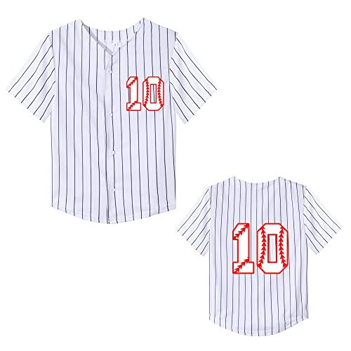 Image of Yuji Itadori Kids Baseball Birthday Shirt 7th 8th 9th 10th Year Old Toddler Boys Girls Shirts Birthday Clothes