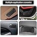 Huqem Car Sunglasses Holder for Honda Ballade 5th Generation 2011-2014, PU Material Sun Visor Glasses Case, with Magnetic Multifunctional Car Sunglasses Case