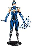 Die Figur wird in einer Fensterbox mit Mortal Kombat thematisch präsentiert