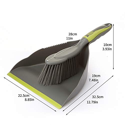 Dust Pan Broom Dustpan Brush - Dust Pans With Brush,Hand Broom And Dustpan Set,Dustpan And Brush Set,Handheld Broom And Dustpan Set,Dustpan Are Used To Clean Kitchens, Floors, Tables, Animal Cages. #TOP5
