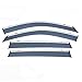 BODHIS Rain Guards for Jeep Cherokee KL 2014-2023 Car Accessories Rain Guards Side Window, Deflector Vent Window Visors