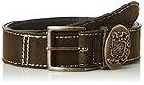  Werner Trachten Unisex Gürtel Trachtengürtel, Gr. 120 cm, Braun (dunkelbraun 06)
