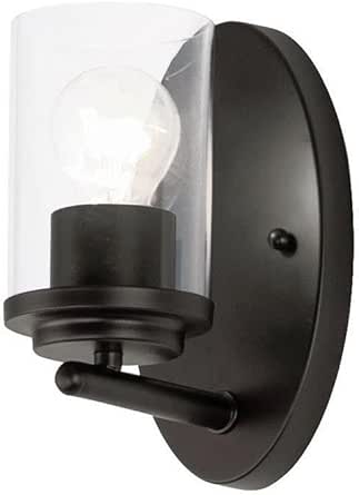 Maxim Corona - 1 Light Wall Sconce-Black Finish