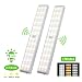 Luz Led Armario Magnética 72 LED, 1200mA Luz Sensor Movimiento USB Recargable,LED...