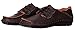 CAIHEE Men's Drivers Shoes Driving Loafers with Lace-up Details in Leather (9.5 D(M) US, Darkbrown)