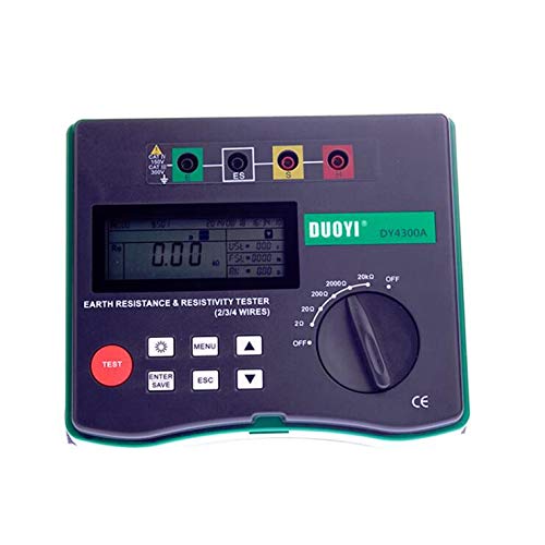 DUOYI DY4300A 4-Pole Ground Resistance and Soil Resistivity Tester