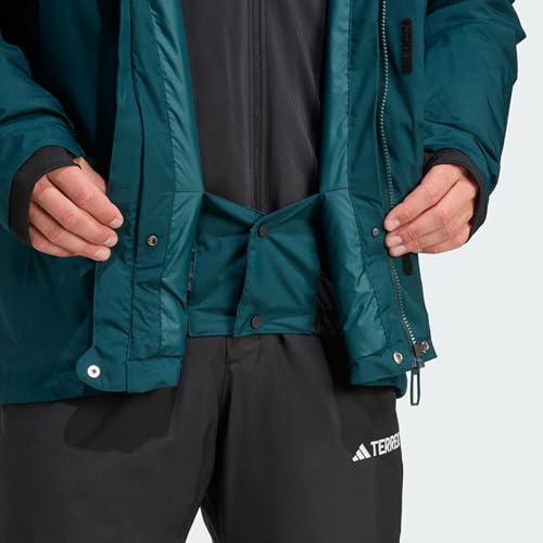 adidas Homme TERREX MULTI 2L RAIN.RDY INSULATED RAIN JACKET, Aurora Ivy, XXL