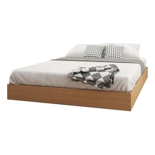 Atlin Designs Wood Queen Platform Bed In Natural Maple #TOP23