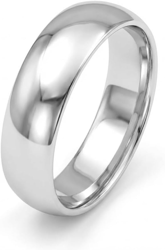 Pierced Owl 925 Sterling Silver Polished 7mm Plain Band Ring