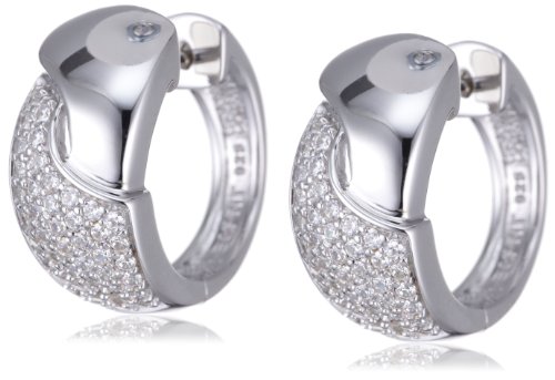 Preisvergleich Produktbild Eprit Creolen 925 Sterlingsilber Lustre ESCO90626A000