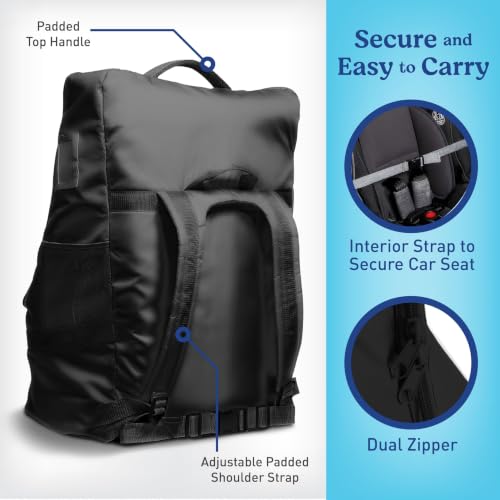 Graco Car Seat Travel Bag, Padded Water Resistant Backpack for Air Travel - image 5