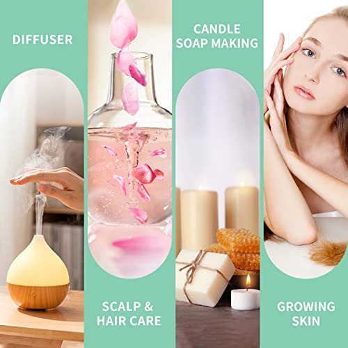 Rosemary Essential Oil 4 Oz, Pure Cinnamon Oil For Hair Skin Home Diffuser- 4 Fl Oz #TOP7