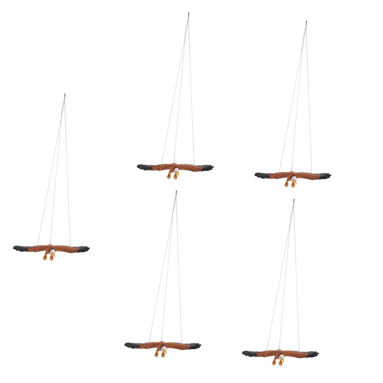 Alipis5 Pcs Sculpture Eagle Model Plaything Outdoor Eagle Statue Eagle Models Imitation Eagle Bird Decor Bird Statue Simulation Eagle Decors Fake Eagle Sculpture Statue Resin