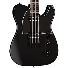Dean NV BKS NashVegas Solid-Body Electric Guitar, Black Satin