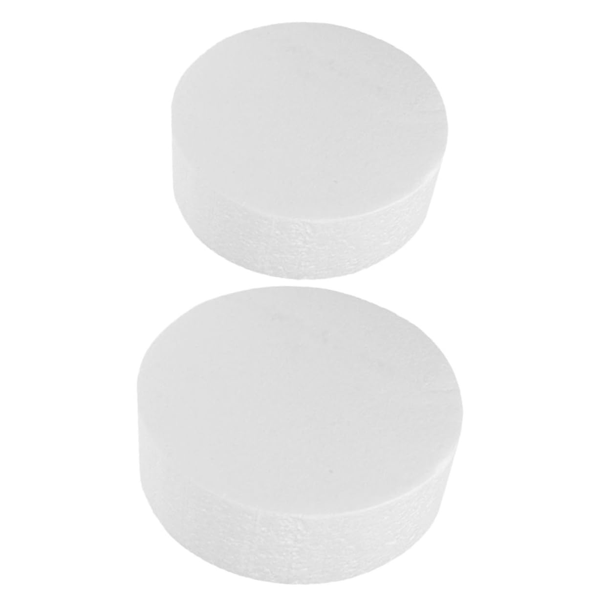 DECHOUS 2piezas Modelos de Pastel Redondo de Espuma Maniquíes para Decoración de Pasteles Herramientas de Práctica para Repostería Accesorios para Tarta de Panadería