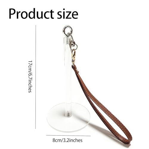 Image of Portable Yarn Holder for Crocheting Clear Crochet Yarn Holder Knitting Accessories Thoughtful Gift for Craft Lover Beginner (Acylic)