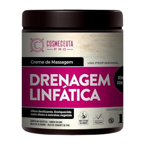 Creme cosmeceutico para drenagem linfática 1kg