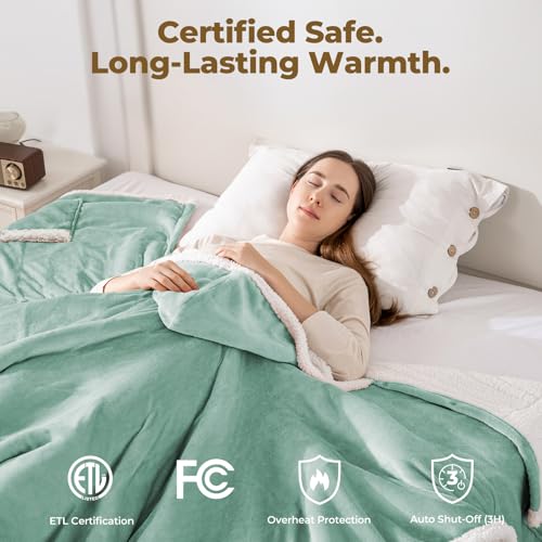 Portable Heated Blanket Rechargeable