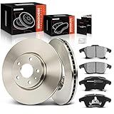 Frankberg 2x Bremsscheiben + 4x Bremsbeläge Vorne Links Rechts Kompatibel mit Mondeo V Schrägheck CE Mondeo V Stufenheck CD Mondeo V Turnier CF Replace# DG9Z2001D