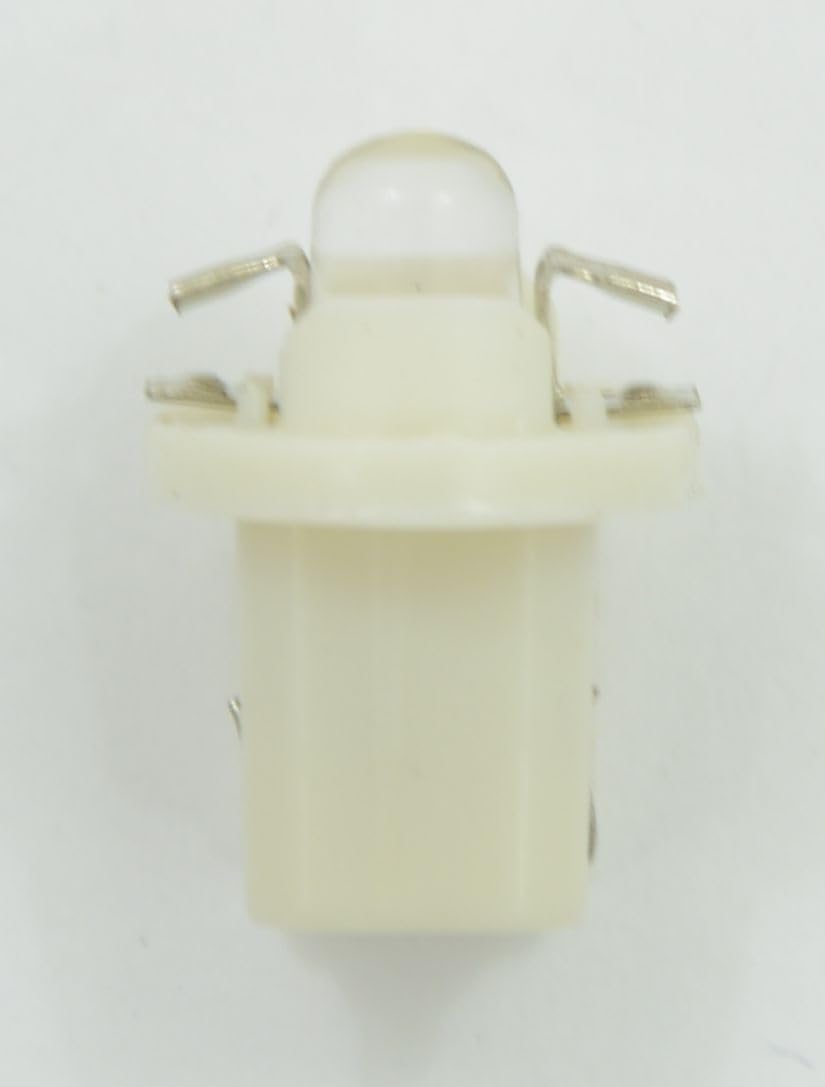 Lampadina LED Per Tachimetro B8.5d BAX10D - 5050 SMD Rosso 12V - Luce Strumenti Auto Plug And Play - 2