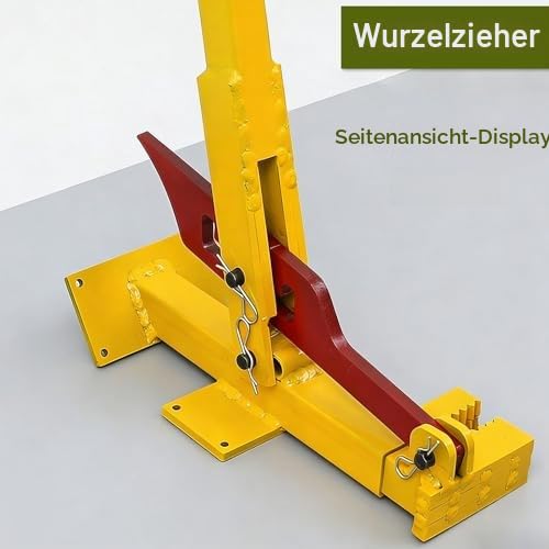 Wurzelziehwerkzeug, robuster Extraktionsheber für die Entfernung von Baumstümpfen und -pfählen aus Bäumen, Sträuchern, Ranken und Dornen