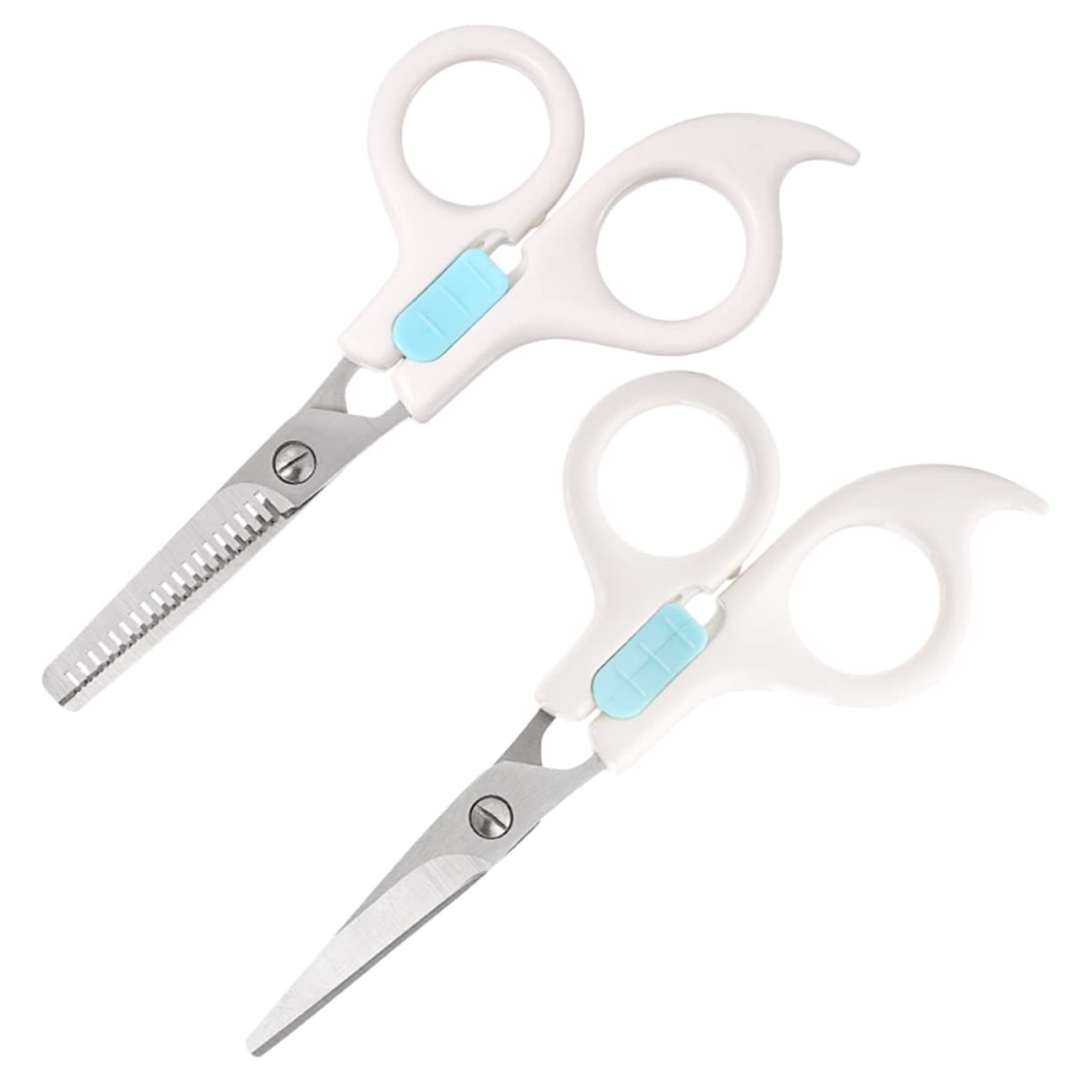 minkissy 6 Piezas peluquero profesional tijeras para el cuidado de la barba cortapelos para niños traje de niños salón cortador de peluquería tijeras de peluqueria modelado colocar