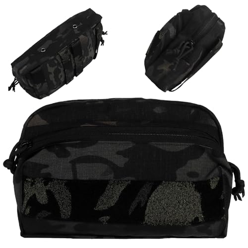 Sac de fixation avant Molle gilet tactique pochette ceinture rangement