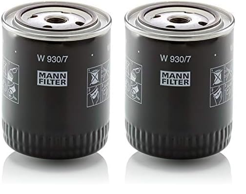 MANN-FILTER W 930/7 Ölfilter – Für Nutzfahrzeuge (Packung mit 2)