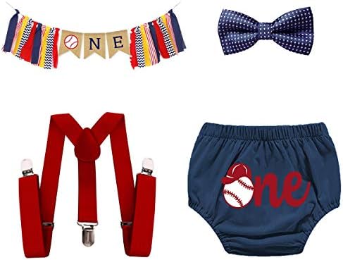 Boys First Birthday Outfit Monster Party Diaper Cover Bow