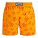 Vilebrequin, Swim Shorts Flocked Rondes Des Tortues, mango, XXL