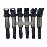 Kompatibel mit: ORAMAI 6PCS -Zündspulen kompatibel mit mit BMW E39 E46 E53 E83 E85 E87 E90 E60 E70 32 0i 325i 330i 525i x5 12131712219 12131712223 12137551260