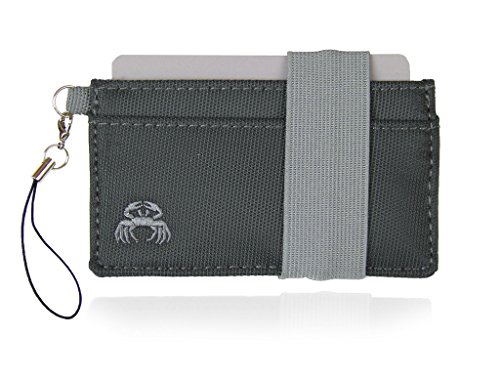 Crabby Gear - Front Pocket Wallet - Minimalist Wallet - Canvas - Mona