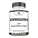 Ashwagandha Organic - 6000mg per Serving - 2000 mg per Capsule - 90 Veggie Capsule - with BioPerine - Black Pepper Extract for Natural Stress Relief, Anxiety Relief, Adrenal Support
