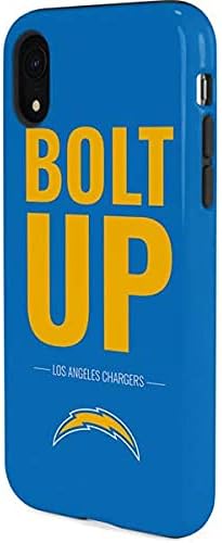 Skinit Pro Phone Case Compatible with iPhone XR - Officially Licensed NFL Los Angeles Chargers Team Motto Design