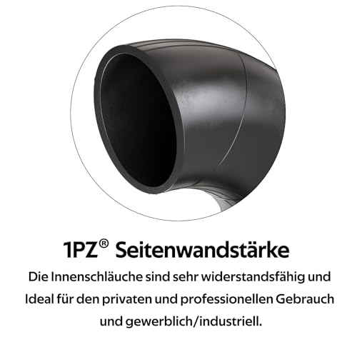1PZ FY2-05E 18x8.5-8 Schlauch mit Gerades Ventil Ersatz für Schubkarren Wheelbarrow Handwagen Wagen Rasenmäher